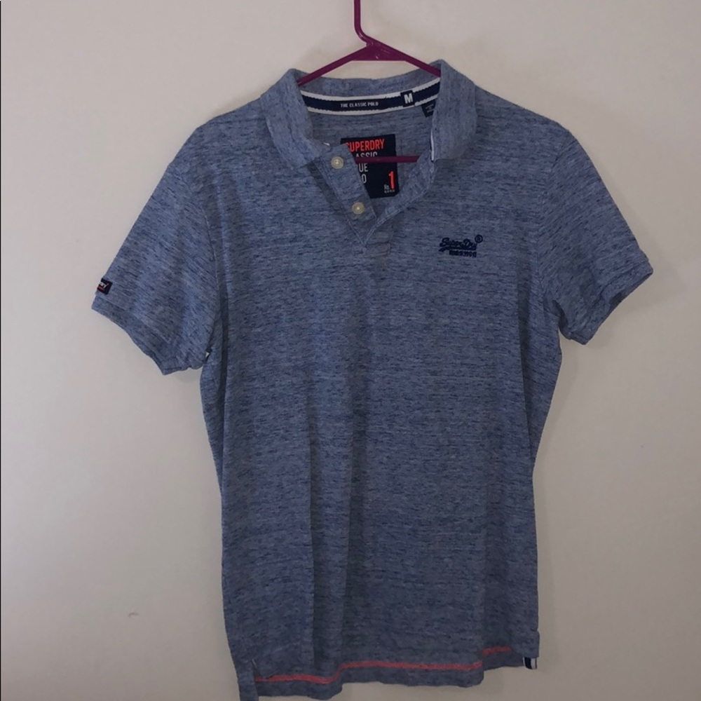 Blue Superdry Polo (classic)